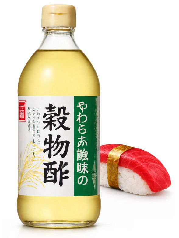 Vinagre de Arroz y Cereales | Tradicional | Acidez Suave 500 ml.