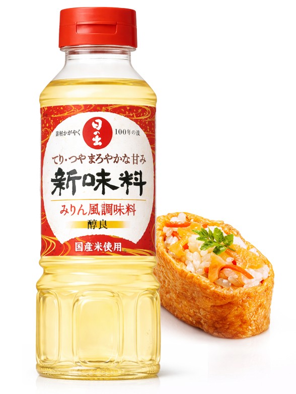 Vino Dulce de Arroz Mirin para Cocinar | Hinodeju Shinmiji 400 ml.
