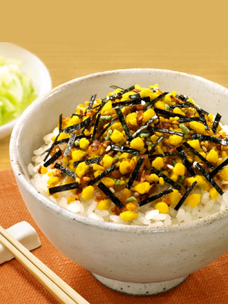 Condimento Furikake Pikachu Pokemon Onigiri de Huevo y Salmón 20 grs.