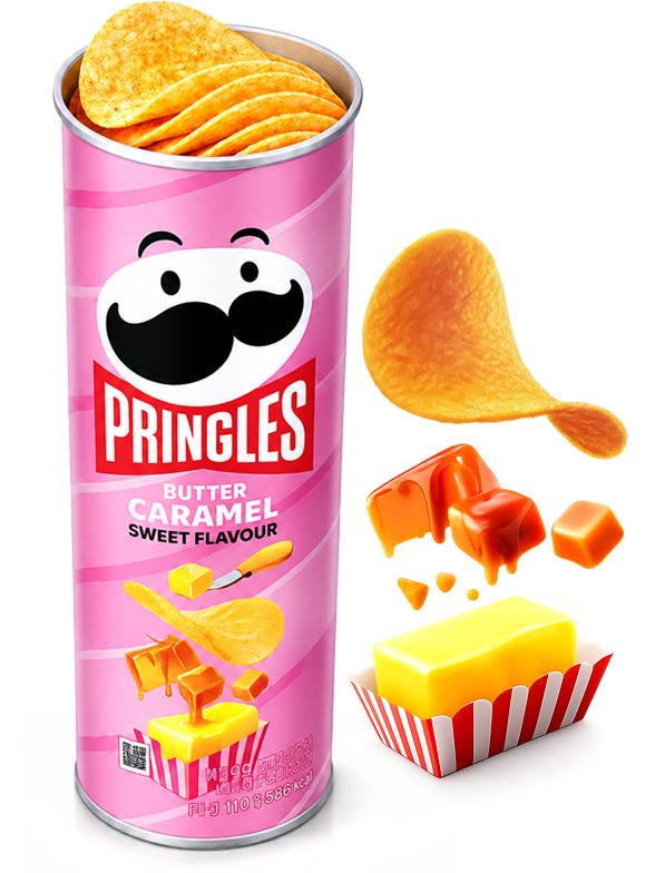 Pringles Coreanas de Caramelo | Sweets Flavours 110g.