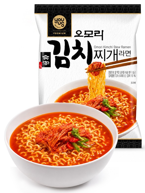Fideos Ramen Coreano Omori Kimchi Stew 160 g