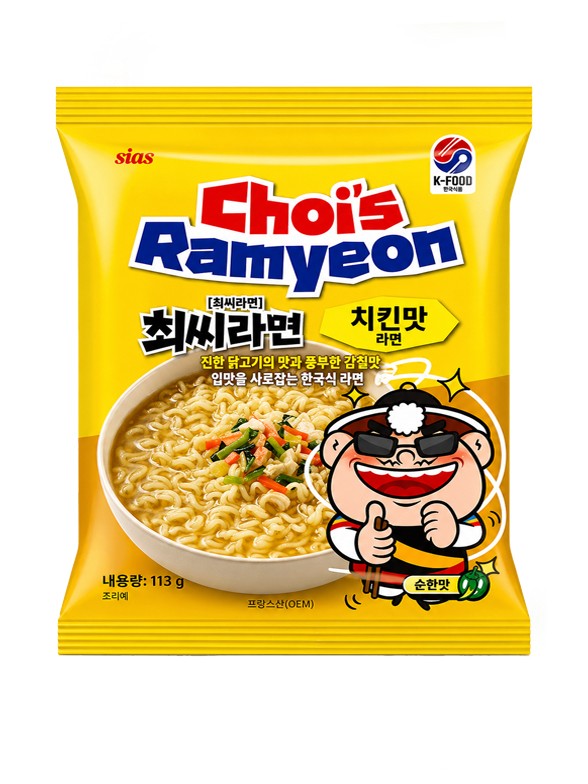 Ramen Pollo | Estilo Coreano | CHOI’S 113 g