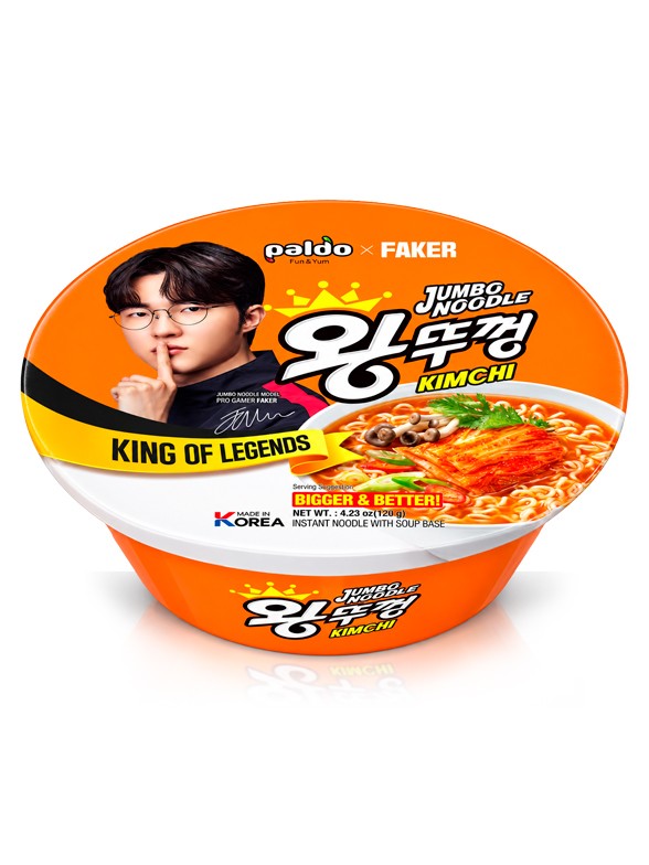 Ramen Kimchi Jumbo Bowl | Paldo x Faker 120 g
