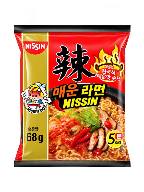 Ramen Nissin Corea Picante 68 g