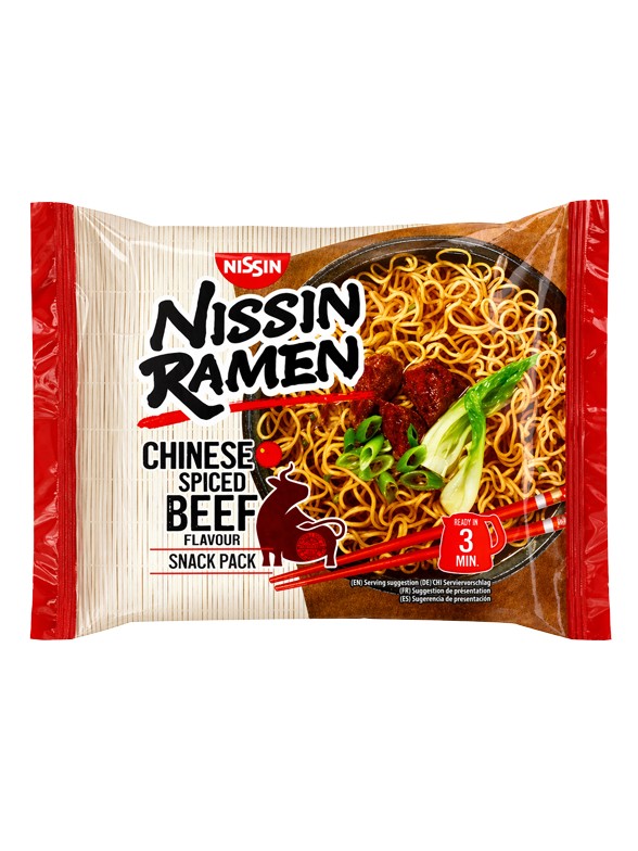 Ramen Nissin Ternera Picante China 100 g