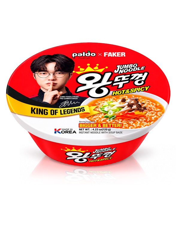 Ramen Picante Jumbo Bowl | Paldo x Faker 120 g