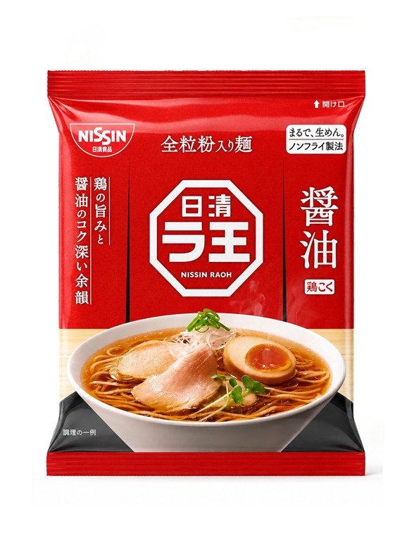 Ramen Salsa de Soja Premium Raoh | Nissin 91 g