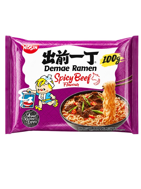 Ramen Nissin Demae Ternera Picante 100 g