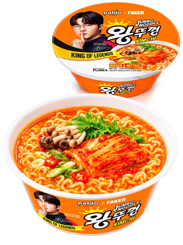 Ramen Kimchi Jumbo Bowl | Paldo x Faker 120 g