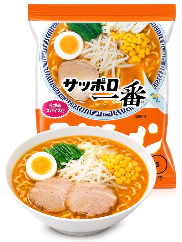 Ramen 8 Tipos Miso Original | Sapporo Ichiban 100 g