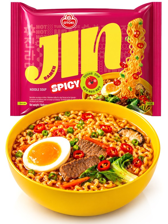 Ramen Ottogi Jin Ramen Spicy 120 g