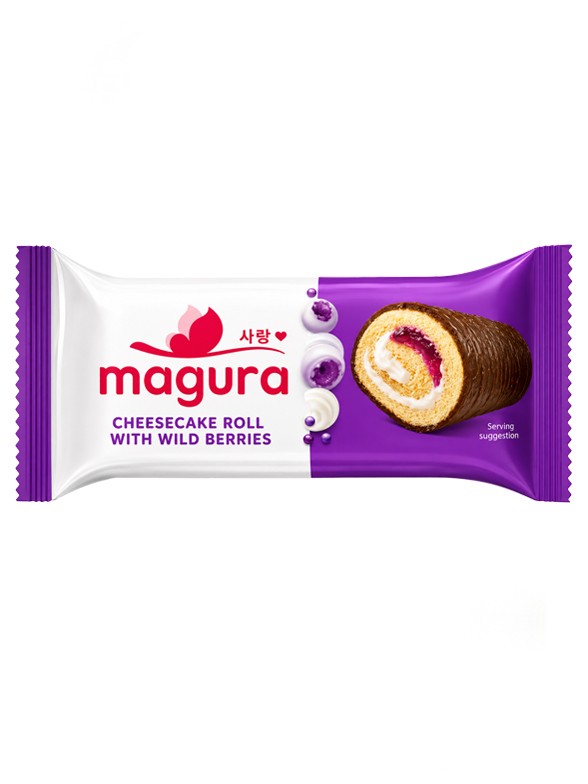 Roll Cheesecake y Frutos del Bosque | Magura 35 g