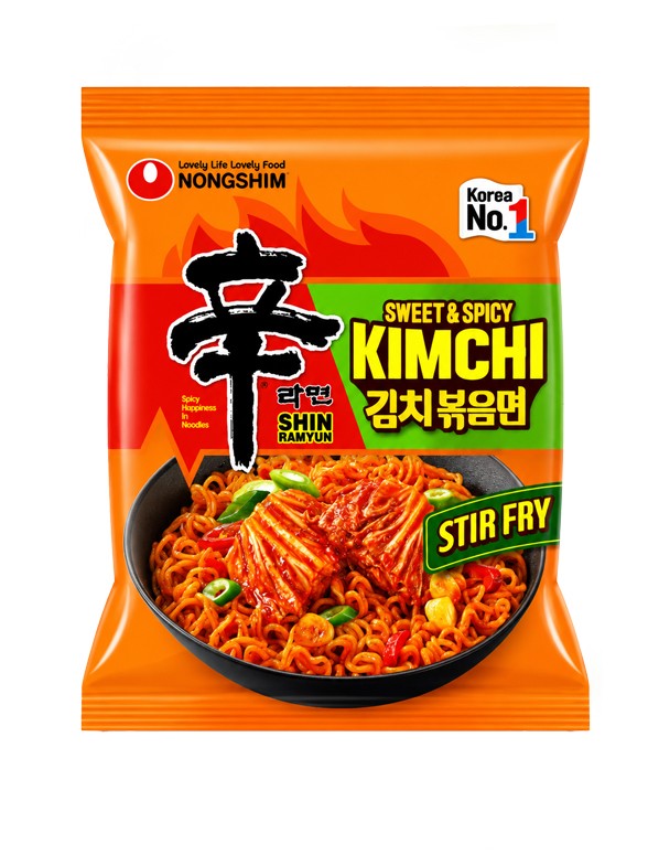 Yakisoba Shin Ramyun Kimchi Stir Fry | Nongshim 137 g