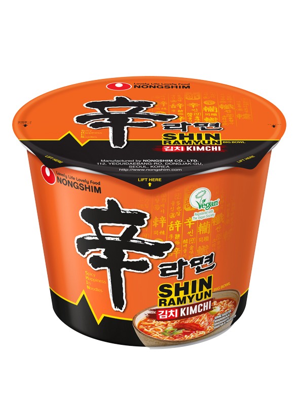 Shin Ramyun Kimchi Big Bowl | Nongshim 114g