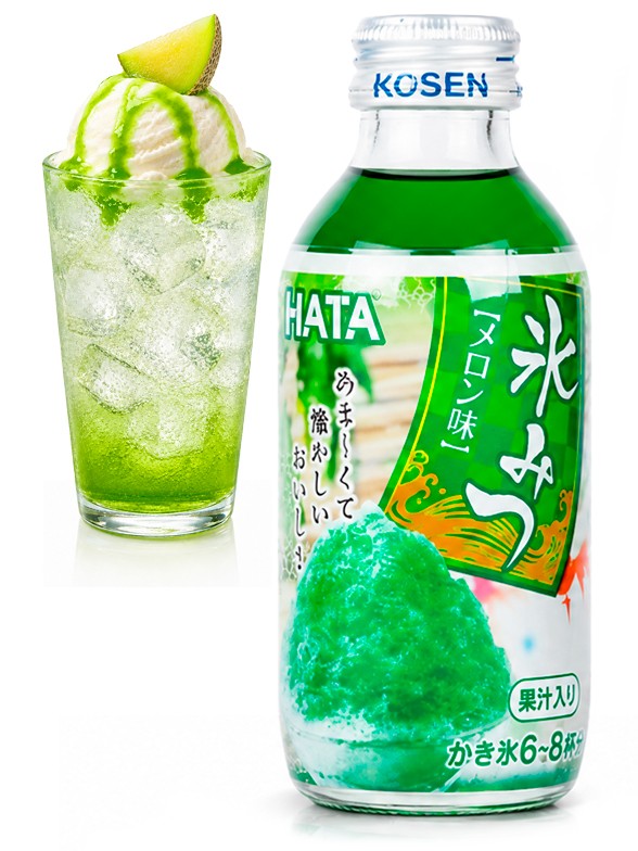 Sirope para Kakigori de Melón | Hata 180 g