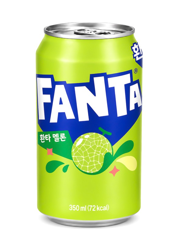 Fanta Corea de Melón 350ml.