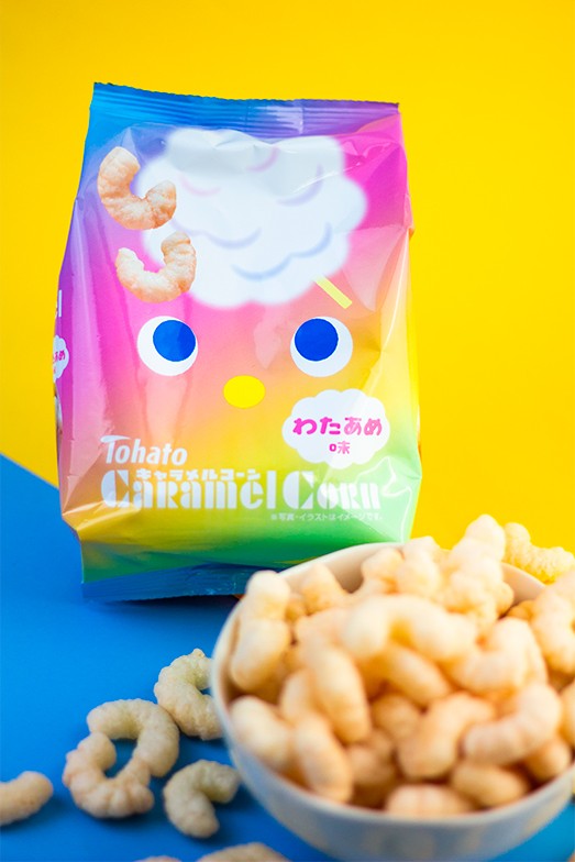 Snack Lovely Tohato Sabor Algodón de Azúcar 62g.