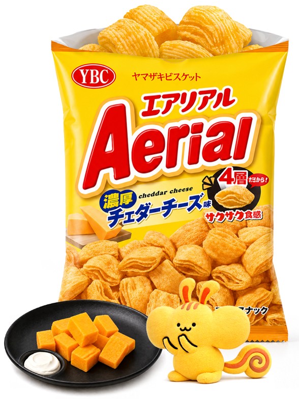 Almohadillas de Maíz Asado y Cheddar | Aerial 72 g