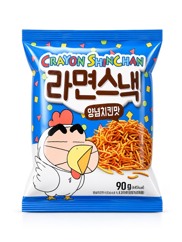 Snack Crujiente de Ramen Sabor Pollo | Crayon Shin-chan 90 g