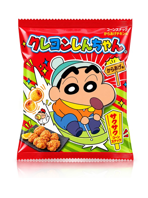 Snack Sabor Pollo Frito Karaage | Shin Chan 45 g