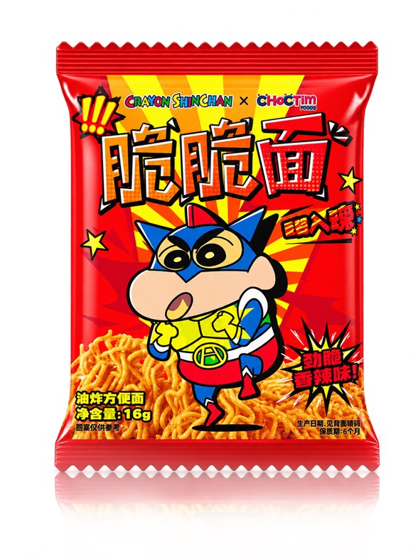 Snack Ramen Picante Shin Chan | Choctim 16 g