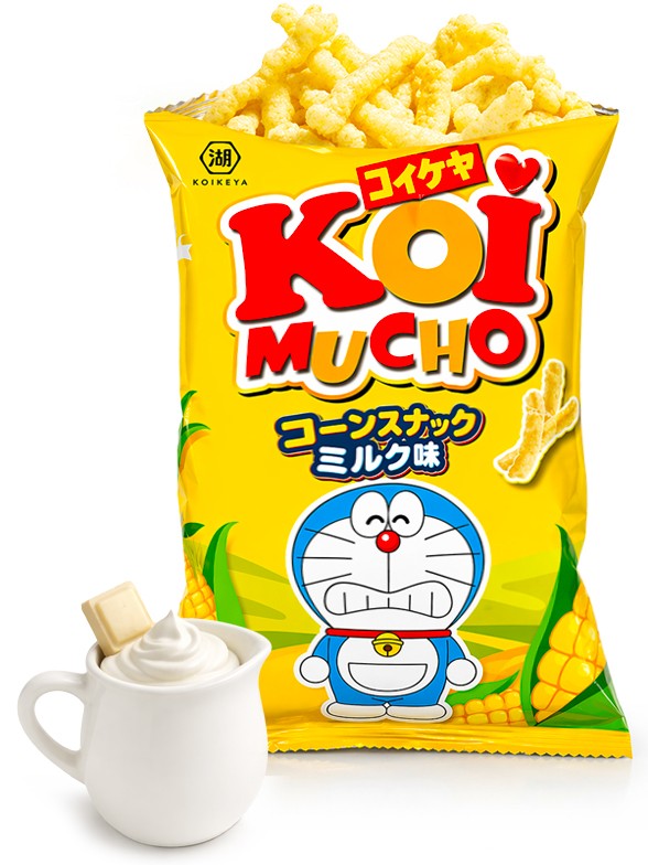 Snack Maíz Sabor Leche | Doraemon | 45 g
