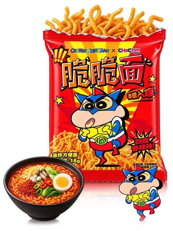 Snack Ramen Picante Shin Chan | Choctim 16 g