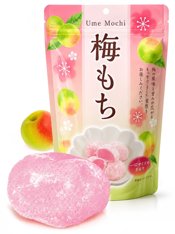 Mochis de Ciruela Japonesa Ume | Variedad Soft 130 g