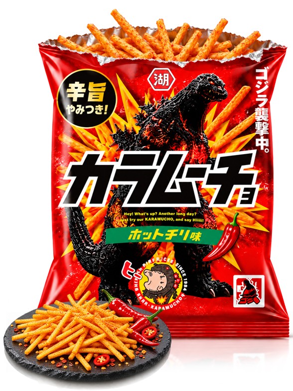 Sticks de Patata Hot Chili Godzilla | Koikeya Karamucho 90 g