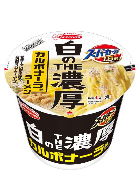 Ramen Instantáneo Super Cup Blanco Carbonara | Japón 101 g