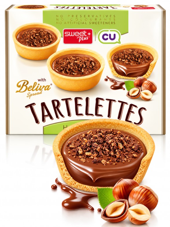 Tartaletas de Crema de Avellanas 150 g.