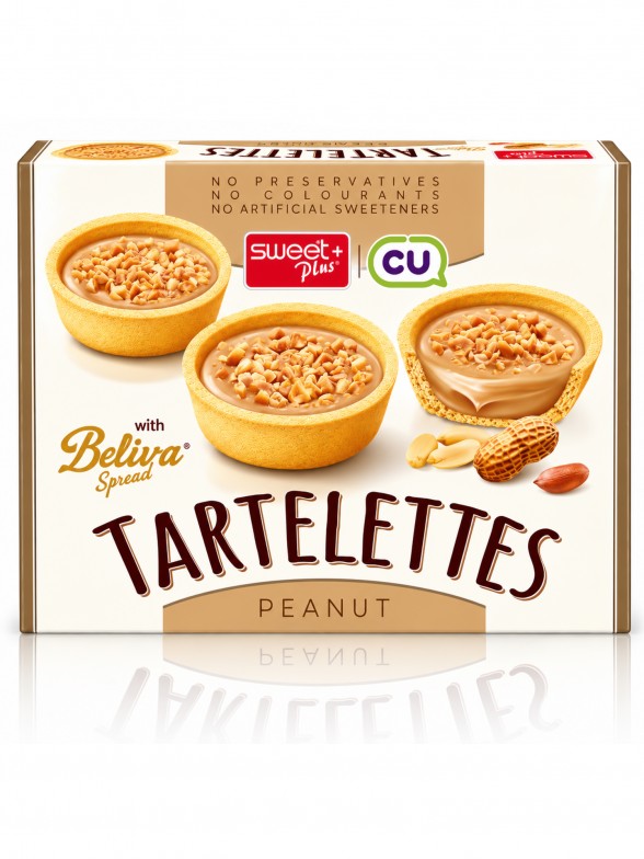 Tartaletas de Crema de Cacahuete | Sweet Plus 150 g