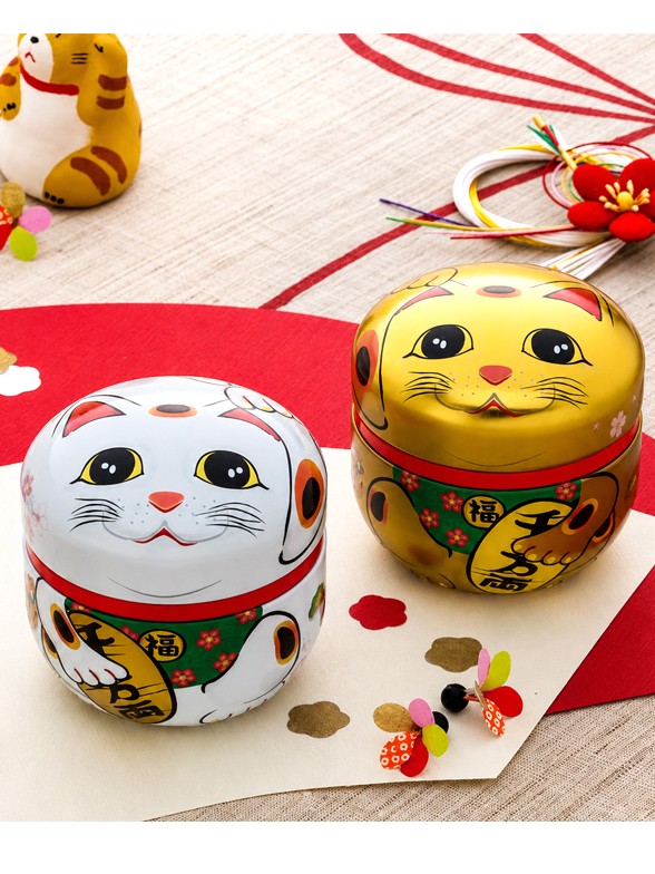 Té Verde Genmaicha Caja Maneki-neko | 2 Versiones 150 g