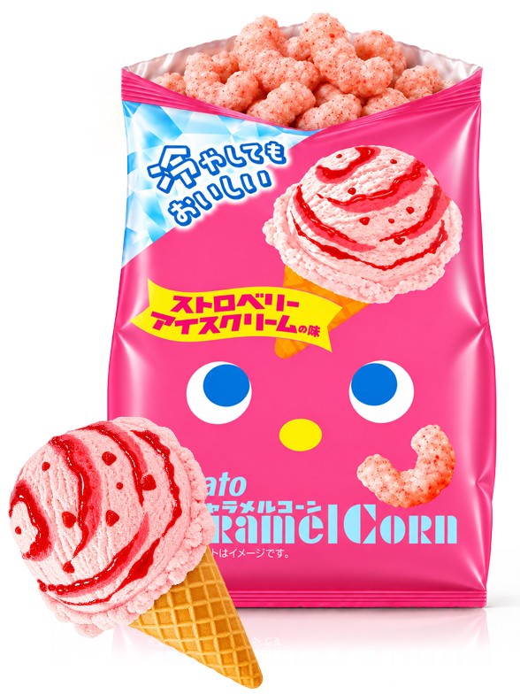 Tohato Caramel Helado de Fresa | 62 g