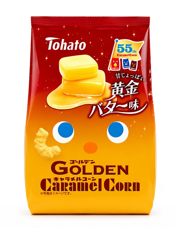 Tohato Caramel Mantequilla Dorada y Sal de Guérande | 55 g