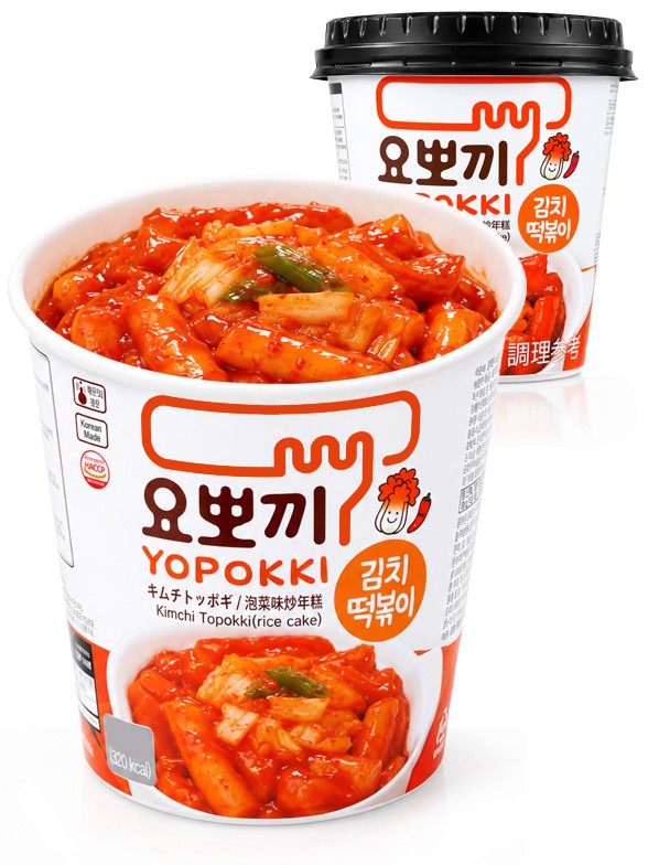 Topokki Coreano con Kimchi | Yopokki 115 g