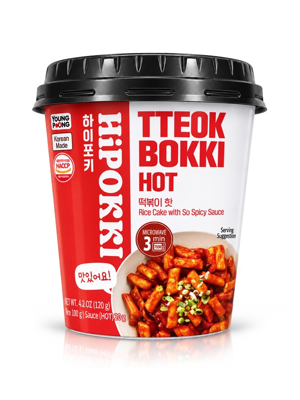 Tteokbokki (Topokki) Picante Cup | Hipokki 120 g