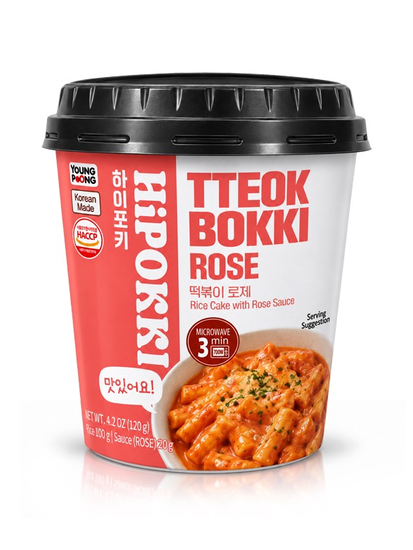 Tteokbokki (Topokki) Rosé Cup | Hipokki 120 g
