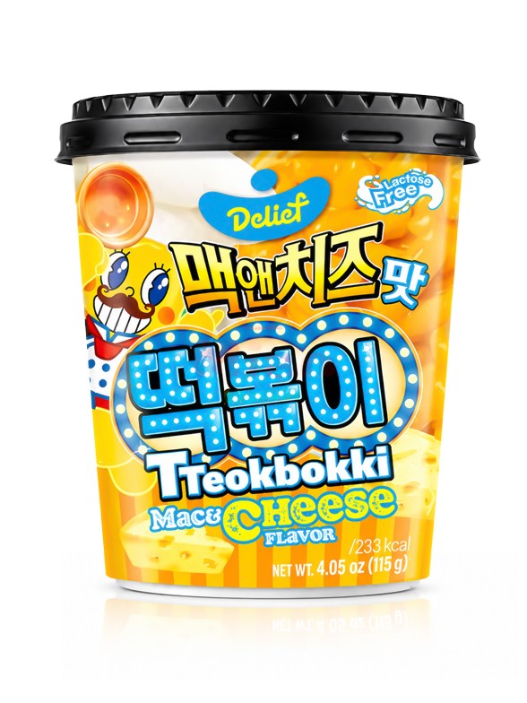 Tteokbokki (Topokki) Mac & Cheese Cup | Delief 115g
