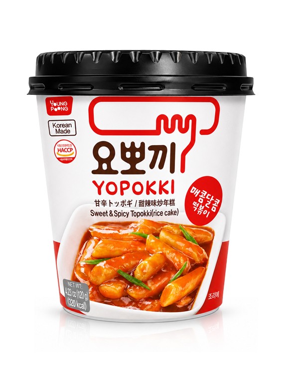 Tteokbokki (Topokki) Original Cup | Yopokki 140 g