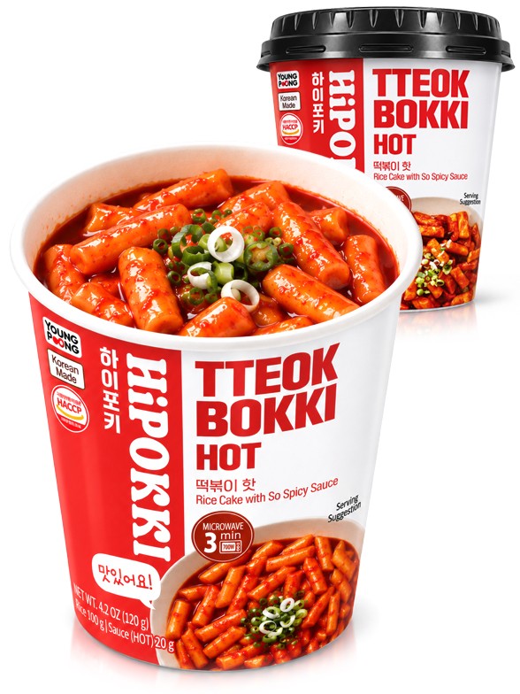 Tteokbokki (Topokki) Picante Cup | Hipokki 120 g