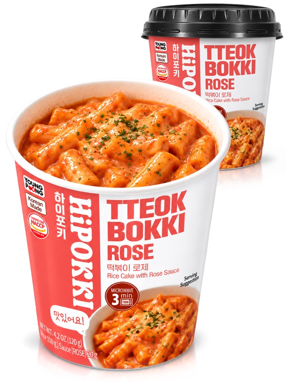 Tteokbokki (Topokki) Rosé Cup | Hipokki 120 g
