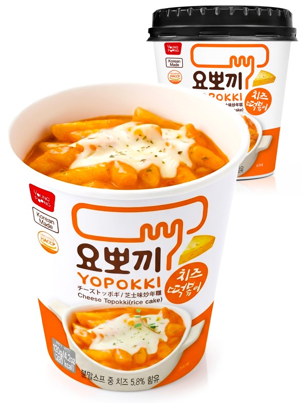 Tteokbokki (Topokki) Salsa de Queso | Yopokki 120 g