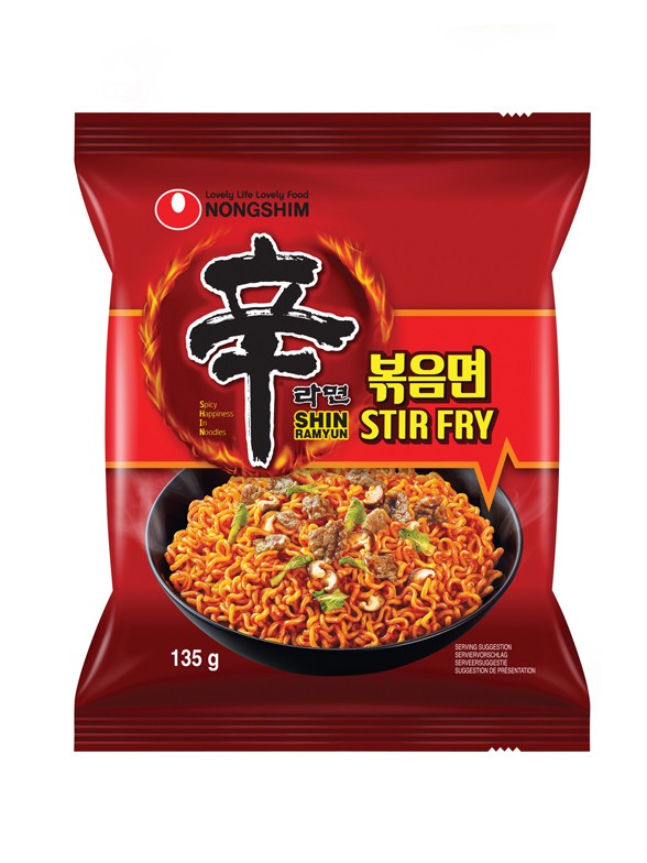 Yakisoba Coreano Shin Ramyun Hot & Spicy | 135g.