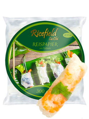 Obleas de Arroz para Rollitos 300 g.