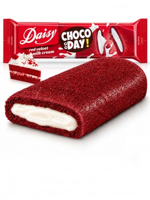 Barrita Cookie Red Velvet y Nata | Daisy 40 g