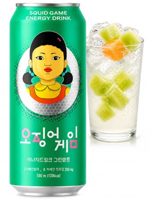Bebida Energética El Juego del Calamar | Melón 500 ml