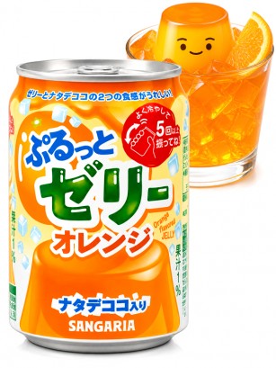 Bebida Japonesa Gelatina Naranja Sangaria 275 g