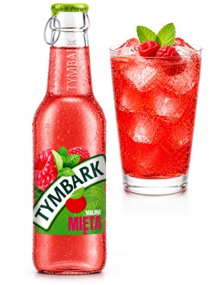Bebida Tymbark Frambuesa y Menta | 250 ml
