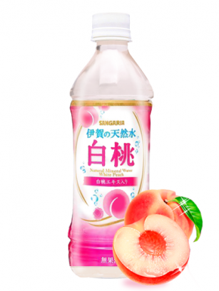 Agua de Manantial y Melocotón Rosado 500 ml.